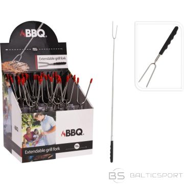 Bbq Line ТЕЛЕСКОПИЧЕСКАЯ ВИЛКА ДЛЯ ГРИЛЯ 24-72СМ