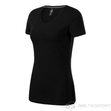 Malfini Action V-neck T-shirt W MLI-70101 black (2XL)