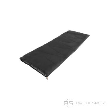 Easy Camp Starling Square Black 10°C | Sleeping Bag | 190 x 75 cm | 5 to 15 °C | One-way, L-shaped