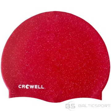 Silicone swimming cap Crowell Recycling Pearl red col.9 (N/A)