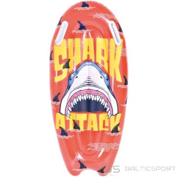 Jilong НАДУВНАЯ ДОСКА ДЛЯ ПЛАВАНИЯ 100Х50СМ АКУЛА 35017 КРАСНАЯ
