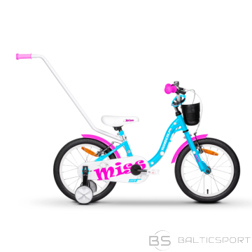 Bērnu velosipēds TABOU Miss ST, 14'' zili balts