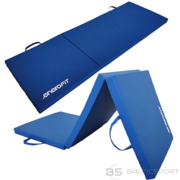 Enero Fit FOLDABLE GYMNASTIC MATTRESS 180x60x5CM BLUE