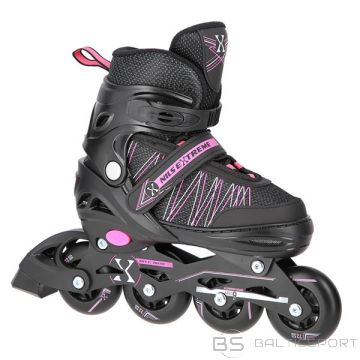 Nils Extreme NH11912 A 2IN1 MELNAS/ROZĀS IZMĒRA M(35-38) SLIDAS/HOKEJA SLIDAS