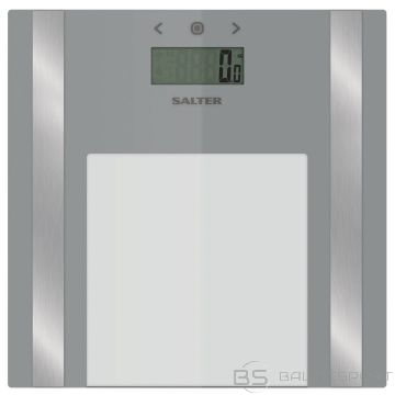 Salter 9158 SV3R Ultra Slim Glass Analyser Scale silver