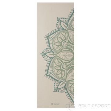 Gaiam Vintage Green Point Yoga Mat 5MM 64949 (N/A)