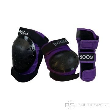Drošinātāji BOOM Classic Tripple Pad Set, violeta (XS)