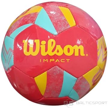 Wilson IMPACT SB FUTBOLA BUMBA KORALĻU/DZELTENA/ZILA 5. IZMĒRS