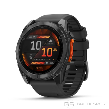 Garmin Fenix 8 51mm Slate Gray Steel / Black (010-02905-00)