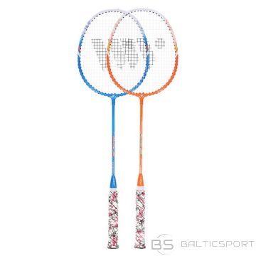 Wish ALUMTEC 55K BADMINTONA RAKETES KOMPLEKTS + 3 GAB SHUTTLECOCKS