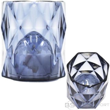 BS MINI DEKORATĪVĀ LAMPA 6 CM PELĒKA SILTI BALTA 1 LED (N/A)