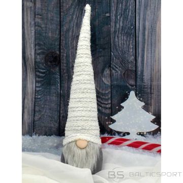 Saska Garden ELEPHANT WITH A LONG WHITE HAT AND A GLOWING NOSE 10x9x42CM