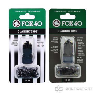 Fox40 Whistle Fox 40 CMG Official Classic / 115 dB / Melna