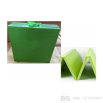 Foldable mat / matress 183 x 61 x 5 cm (zaļš)