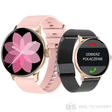 Giewont Sieviešu viedpulkstenis rožzelta un melns GW330-4 (nav pieejams)