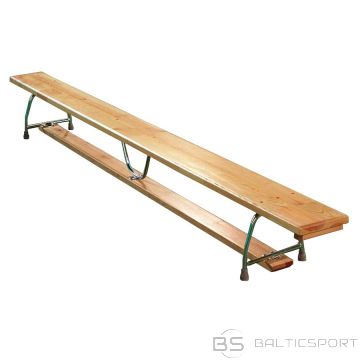 Polsport Gymnastic bench, metal legs / 200x22x30