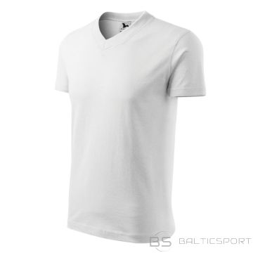Malfini T-shirt V-neck M MLI-10200 white (XL)