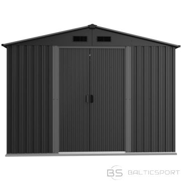 BS METĀLA DĀRZA INSTRUMENTU MĀJA 257X257X202CM (N/A)