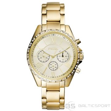 Fossil Sieviešu pulkstenis Modern Courier Chronograph BQ3378 + KASTE (-)