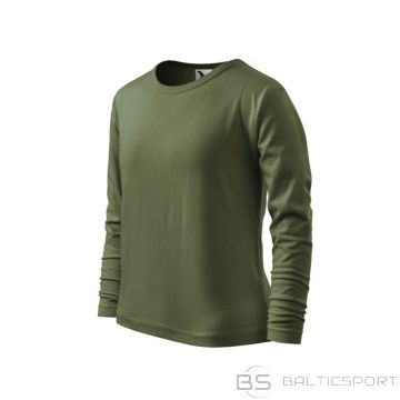 Malfini Fit-T LS Jr T-shirt MLI-12109 khaki (110 cm/4 lata)