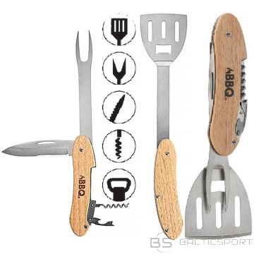 Bbq Line НАБОР ИНСТРУМЕНТОВ ДЛЯ ГРИЛЯ 5 В 1