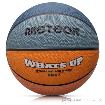 Meteor Kas jauns 7 basketbola bumba 16802, 7. izmērs (uniw)