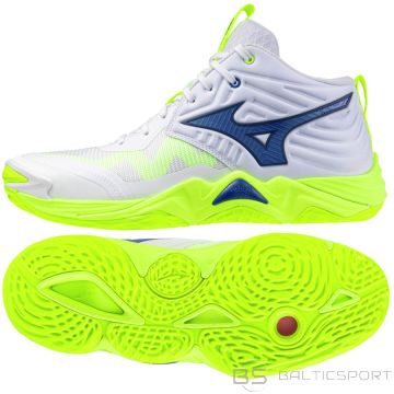 Mizuno Apavi WAVE MOMENTUM ELITE MID V1GA251739 / 42 1/2 / baltas