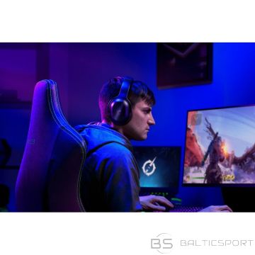 Razer Barracuda Pro vadu un bezvadu spēļu austiņas ar galvas saiti, USB Type-C, Bluetooth, melnas (nav pieejamas).