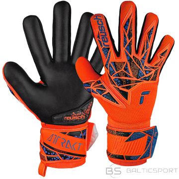 Rękawice Reusch Attrakt Infinity NC Junior 54 72 725 2211 / pomarańczowy / 7,5