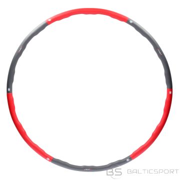 HHP002 Hula Hoop 100 cm sarkanpelēks HMS