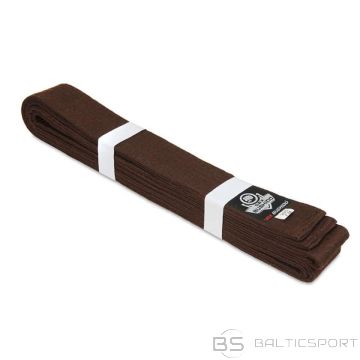 BS Karate kimono belt - brown 260 cm (300 cm)