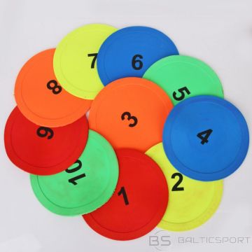 Maxwel Rotaļu laukums - disks 10 gab. cipari (treningowe)