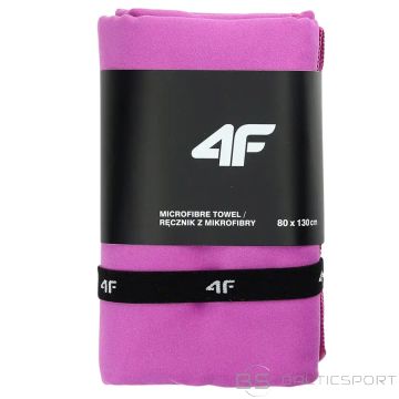 Dvielis 4F 4FWSS25ATOWU053 54S / różowy / 80x130 cm