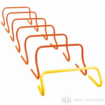 Plastmasas barjeru komplekts futbola treniņiem 30cm