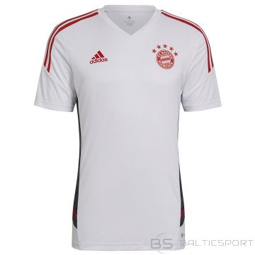 Adidas FC Bayern Training T-shirt HB0621 / white / XXL