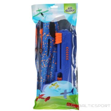 Probeach STYROFOAM PLANE WITH LAUNCHER 43CM BLUE