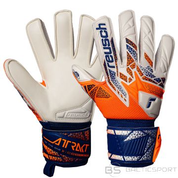 Reusch Attrakt Freegel Silver Junior Gloves 55 72 214 2500 / oranžs / 6