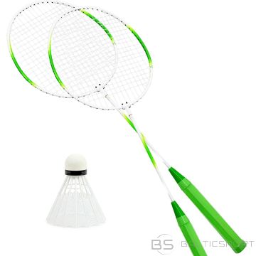 Eddy Toys ZAĻAIS BADMINTONA KOMPLEKTS