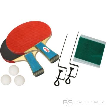 Enero GALDA TENISA KOMPLEKTS 2 RAKETES, 3 BUMBIŅAS UN TĪKLS (N/A)