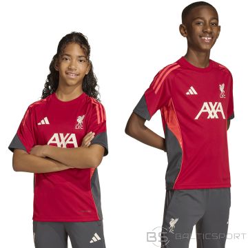 Adidas Liverpool FC treniņu JSY junioru T-krekls KB1468 / sarkans / 140 cm