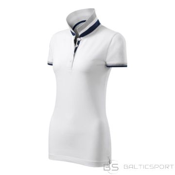 Malfini Collar Up W MLI-25700 white polo shirt (S)