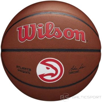 Basketbola bumba /Wilson Team Alliance Atlanta Hawks Ball WTB3100XBATL (7)