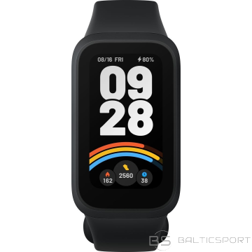 Xiaomi Smart Band 9 Active | TFT | Heart rate monitor | Bluetooth | Black