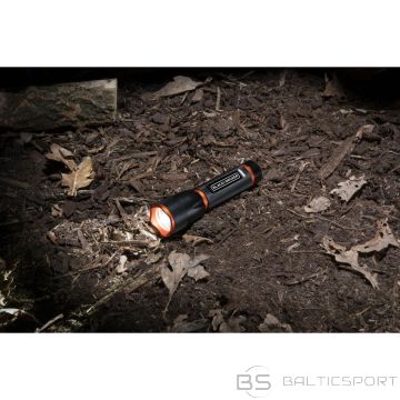 Black +  Decker TACTICAL ALUMINUM FLASHLIGHT 3W 120LUMEN BLACK + DECKER