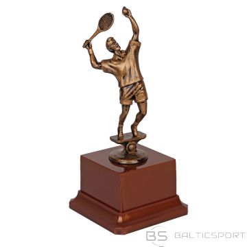 Gtsport Statuetka tenis ziemny RFT05ACG / 18 cm / brązowy