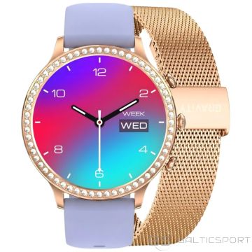 BS Viedpulkstenis Gravity GT5-7, rožzelta krāsas siksniņa un aproce (nav pieejams)