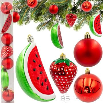 BS DEKORATĪVAS PLASTMASAS ROTĀJUMI, DROŠI, 7 GAB., ZEMEŅU UN ARBŪZA (N/A)