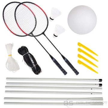 Enero BADMINTONA UN VOLEJBOLA KOMPLEKTS 6IN1