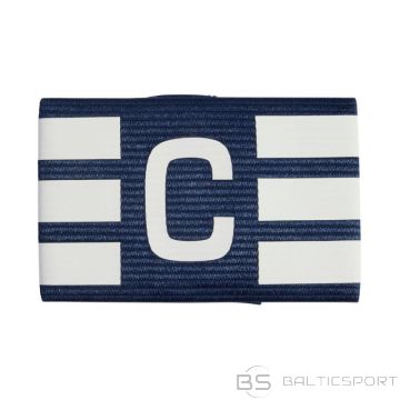 Adidas Tiro L AB kapteiņa aproce tumši zilā un baltā krāsā KD4249 (OSFM)