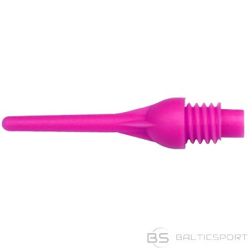 Sportech Plastmasas uzgaļi 200 gab., Plāns, īss, diegi rozā